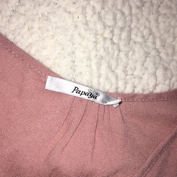 🌸Cute Papaya Blouse - Picture 4 of 4
